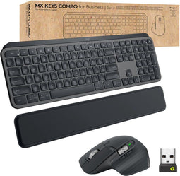 Logitech MX Keys Combo (2023) - Toetsenbord en muis - Quiet Click technologie en Logi Bolt - Qwerty ES