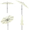 vidaXL - Parasol - 3-laags - Aluminium paal - 300 cm - Zand