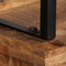 vidaXL - Dressoir - met - schappen - 65x30x180 - cm - massief - mangohout