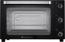 Elektrische mini-oven - Natuurlijke convectie CONTINENTAL EDISON - CEMF60B3 - Zwart - L60 x H39 x D 48 cm