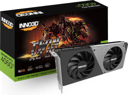 Inno3D GeForce RTX 4060 Ti 16GB Twin X2 OC - Videokaart - 16GB GDDR6 - PCIe 4.0 - 1 x HDMI 2.1a - 3x DisplayPort 1.4a