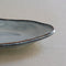 Dutch Rose Organic Ovale schaal - Serveerschaal - Stoneware Handgemaakt - 34xØ 23cm - Blauw