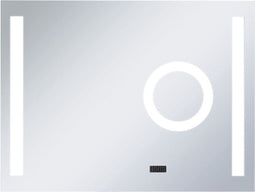 vidaXL - Badkamerspiegel - LED - met - aanraaksensor - 80x60 - cm