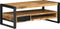 vidaXL - Salontafel - 90x50x36 - cm - massief - ruw - mangohout