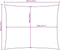 vidaXL - Zonnescherm - rechthoekig - 3x4 - m - oxford - stof - geel