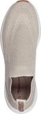 Tamaris Core Dames Sneakers - Lage Sneakers - Veterloos - Ivoor Metaal