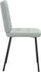 vidaXL - Eetkamerstoelen - 2 - st - fluweel - lichtgrijs