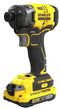 Stanley FatMax V20 - 18V Slagschroevendraaier - 190Nm koppel 3 snelheden in koffer (2 stuks)