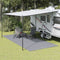 vidaXL - Tenttapijt - 5,5x2,5 - m - lichtgrijs