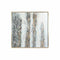 Schilderij DKD Home Decor Abstract (131 x 4 x 131 cm)