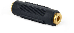 Gembird A-3.5FF-01 - Audio adapter - 3.5mm vrouwtje naar 3.5mm vrouwtje - Zwart