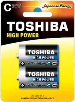 Toshiba LR14GCP BP-2 huishoudelijke batterij Wegwerpbatterij C Alkaline