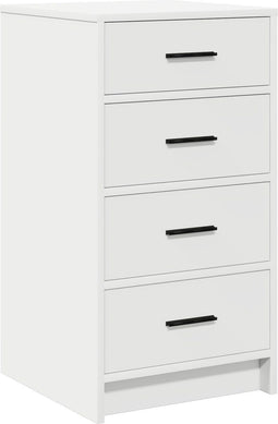 vidaXL - Buffetkast - Wit - 40x41x75 - cm - Gelaagd - Hout