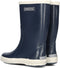 Bergstein Rainboot - Regenlaarzen Unisex Junior - Handgemaakt natuurrubber - Donkerblauw - Maat 33