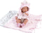 Llorens full body babypop meisje Nica met verschoonmatje en speen 40 cm