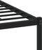 vidaXL - Bedframe - met - hoofdbord - zonder - matras - bruin - eiken - 150x200 - cm