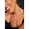 Laura Ferini Dames Ketting Cerchio - Halsketting - 18K Wit Verguld - Zilver - 40,9 cm
