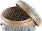 Basket spelset DKD Home Decor Katoen Bamboe Boho (46 x 46 x 58 cm)
