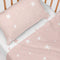 Happy Friday Sheet set 2 pieces Little star pink 120x180 cm (Cot bed) Pink