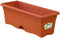 Plantenbak met schaal Plastiken Terra cotta Polypropyleen (80 x 20 cm)
