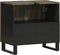 vidaXL - Wastafelkast - 62x33x58 - cm - massief - mangohout - zwart