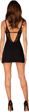 Bellastia Babydoll Met Sexy String - Zwart