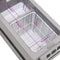 vidaXL - Koelbox - met - handvat - 55 - L - PP - & - PE - zwart - en - grijs