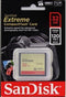 SanDisk Extreme - CompactFlash 32GB - Leessnelheid 120MB/s - Schrijfsnelheid 85MB/s