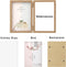 Dubbel Houten Fotolijst 10x15 cm met Glas - Houtnerf