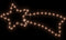 vidaXL - Kerstfiguur - Ster - met - 48 - warmwitte - LED's - 65x28 - cm