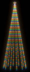 vidaXL - Kegelkerstboom - 732 - LED's - meerkleurig - 160x500 - cm