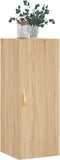 vidaXL - Hangkast - 34,5x34x90 - cm - sonoma - eikenkleurig