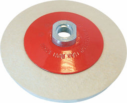 Silverline Afgeschuind vilt polijstwiel - Ø 115 mm - Voor metaal, steen, glas en plastic
