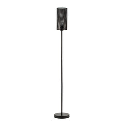 Pauleen Black Mesh - Vloerlamp - Modern design - Zwart