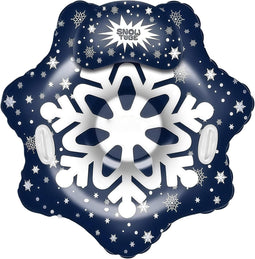 Volwassen PVC opblaasbaan 120 cm - sneeuwvliegen