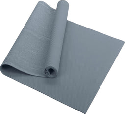 Fairzone - FairMove Yogamat - Yogamat - 100% natuurlijk - Slipvast - Grijs