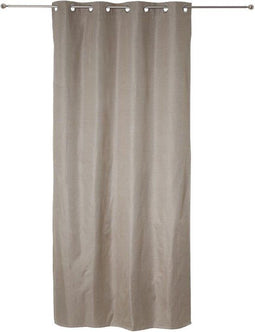 Beau Home Gordijn met Ringen - PC stripes - 280 x 280 cm - Beige