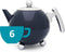 Bredemeijer Theepot Bella Ronde 1,2L Oxford Blue- Dubbelwandig