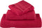 vidaXL - Badhanddoeken - SOLUND - 10 - st - 600 - g/m² - 70x140 - cm - rood
