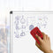 Magneet Whiteboard Zilver Aluminium Frame 90x60 cm