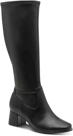 Tamaris Comfort Essentials - Dames Laarzen - Zachte stretch schacht - Zwart