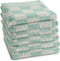 DDDDD - Barbeque Keukendoek - 50x55 cm - Pastel Groen (set van 6 stuks)