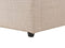 DINAN - Tweepersoonsbed - Beige - 140 x 200 cm - Polyester
