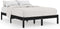 vidaXL - Bedframe - massief - grenenhout - zwart - 160x200 - cm