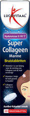 Lucovitaal Collageen Marine - Bruistabletten - Vitamine C - Aardbei-Rabarber smaak (20 bruistabletten)