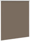 vidaXL - Rolgordijn - verduisterend - koffie - 140x130 - cm - stofbreedte - 136,6 - cm
