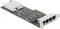 Delock PCI Express x4 - Netwerkadapter - 4 x RJ45 2.5 Gigabit LAN RTL8125