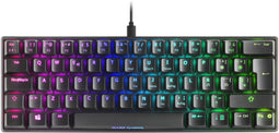 Mars Gaming MKMINIBRES - Toetsenbord - Mechanisch - Qwerty ES - Draad - USB 2.0