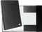 Liderpapel PY33, Project folder, Karton, PVC, Zwart, Portret, Elastische band, 250 mm