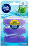 Ambi Pur - Toiletblok navulling - Fris Water en Mint - (3x55ml)
